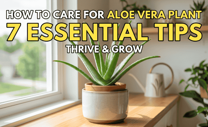 How To Care For Aloe Vera Plant 7 Essential Tips